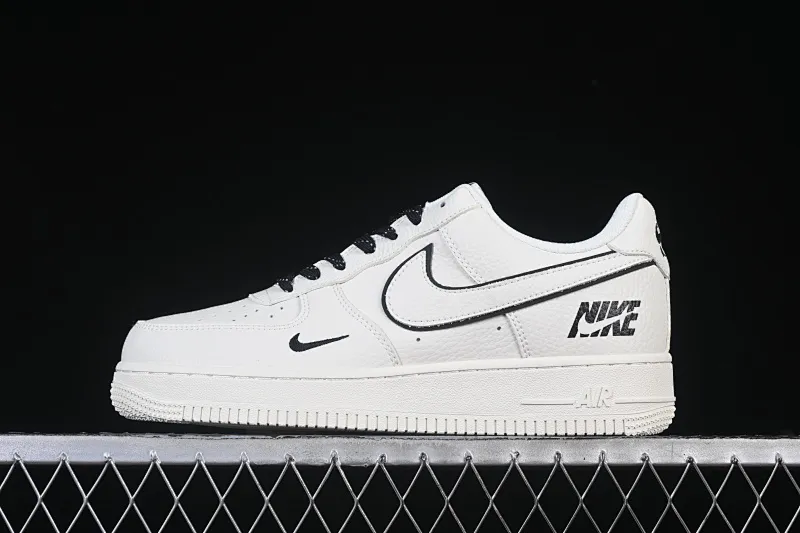 All Categories Nk Air Force 1 Air Force Series Nk Air Force 1 Low Air Force Low Nike Air Force 1'07 Low Joint Beige Black Edge Air Force One Low Casual Shoes CS5288-031